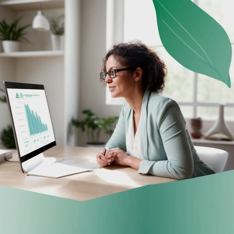 自然の中で前進する人のイメージ